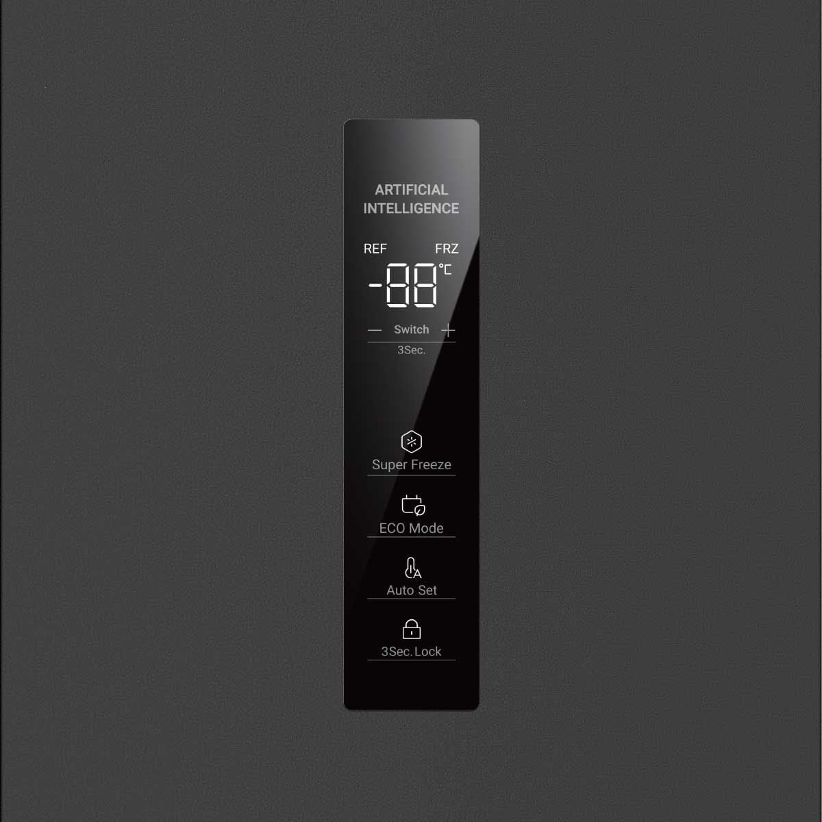 HAIER ตู้แช่แนวตั้ง 2 ระบบ 1ประตู 9.7Q สีดำ รุ่นBD-276B
