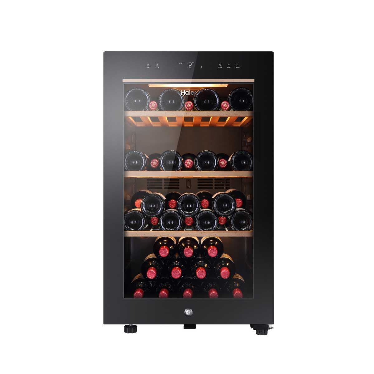 HAIER ตู้แช่ไวน์ขนาด 4.2 คิว รุ่น JC-116 บรรจุได้ 49 ขวด
