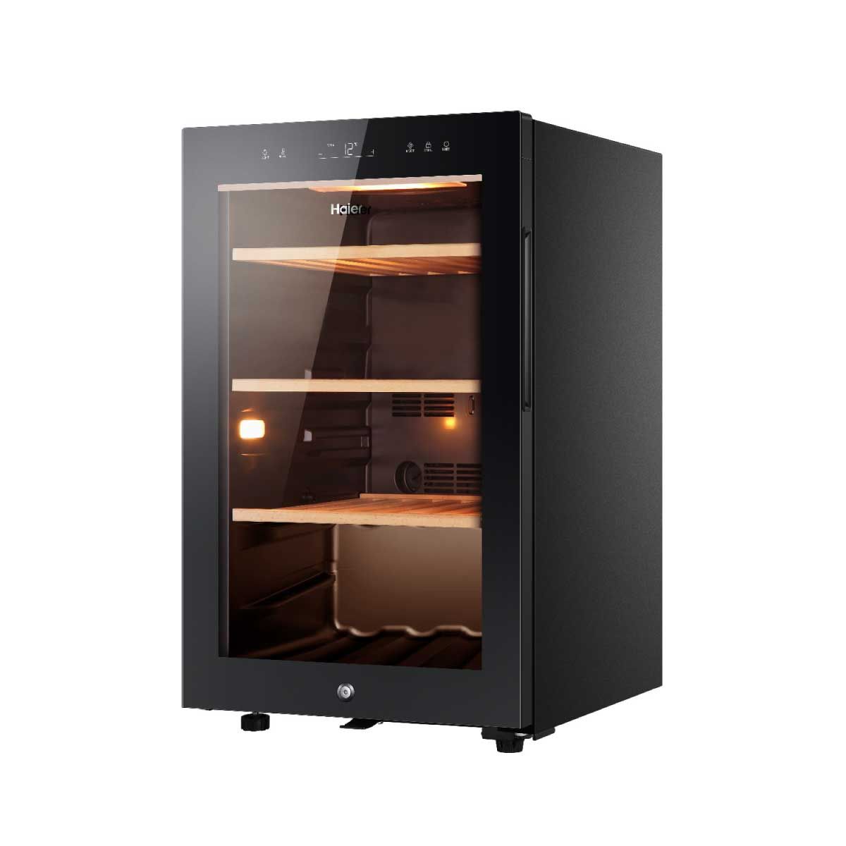 HAIER ตู้แช่ไวน์ขนาด 4.2 คิว รุ่น JC-116 บรรจุได้ 49 ขวด