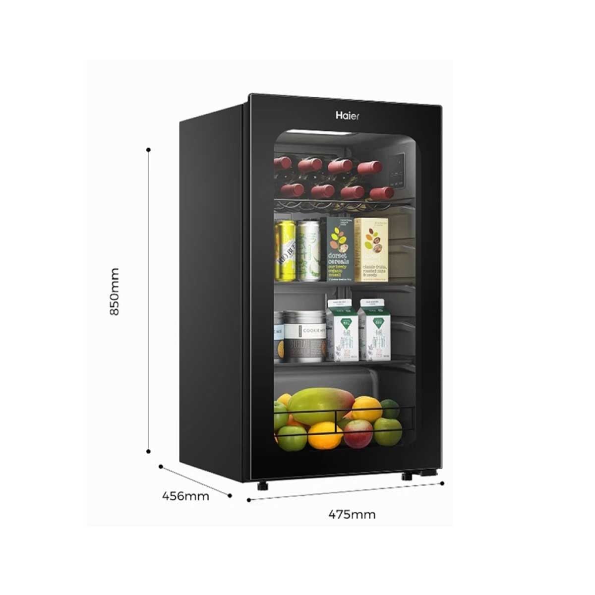 HAIER ตู้แช่เครื่องดื่ม 1ประตู 3.2Q รุ่นLC-90