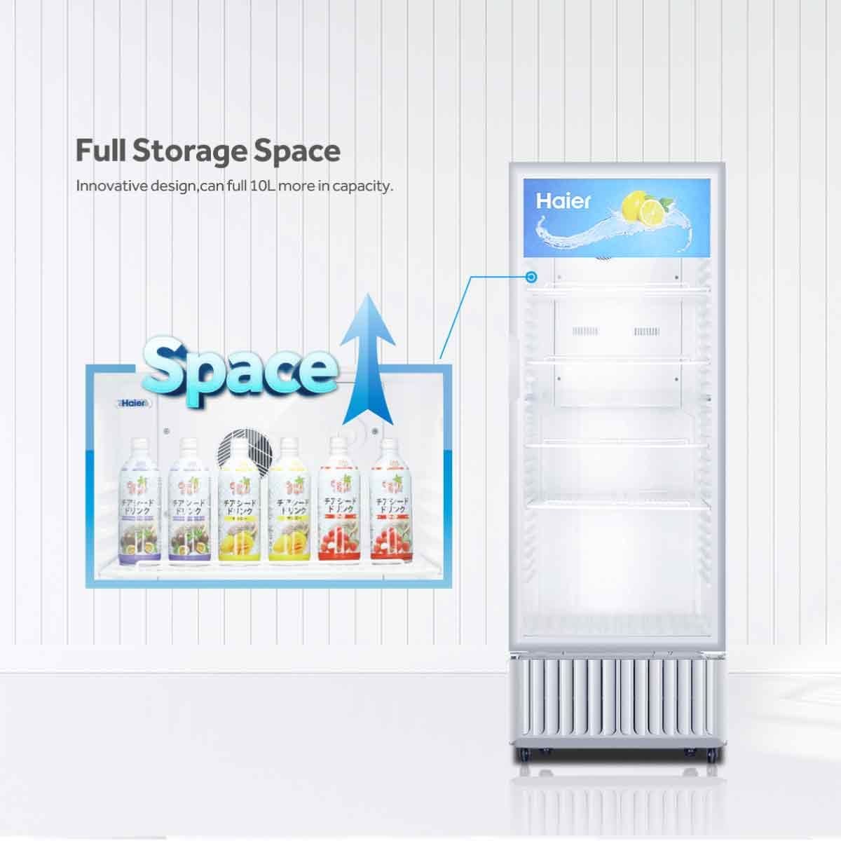 HAIER  ตู้แช่ 1ประตู 11.3Q สีขาว รุ่นSC-340M