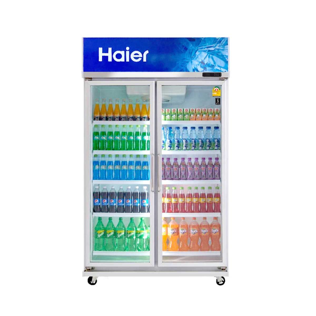 HAIER ตู้แช่เย็น 2 ประตู 27Q รุ่นSC-1400PCS2-LS V5