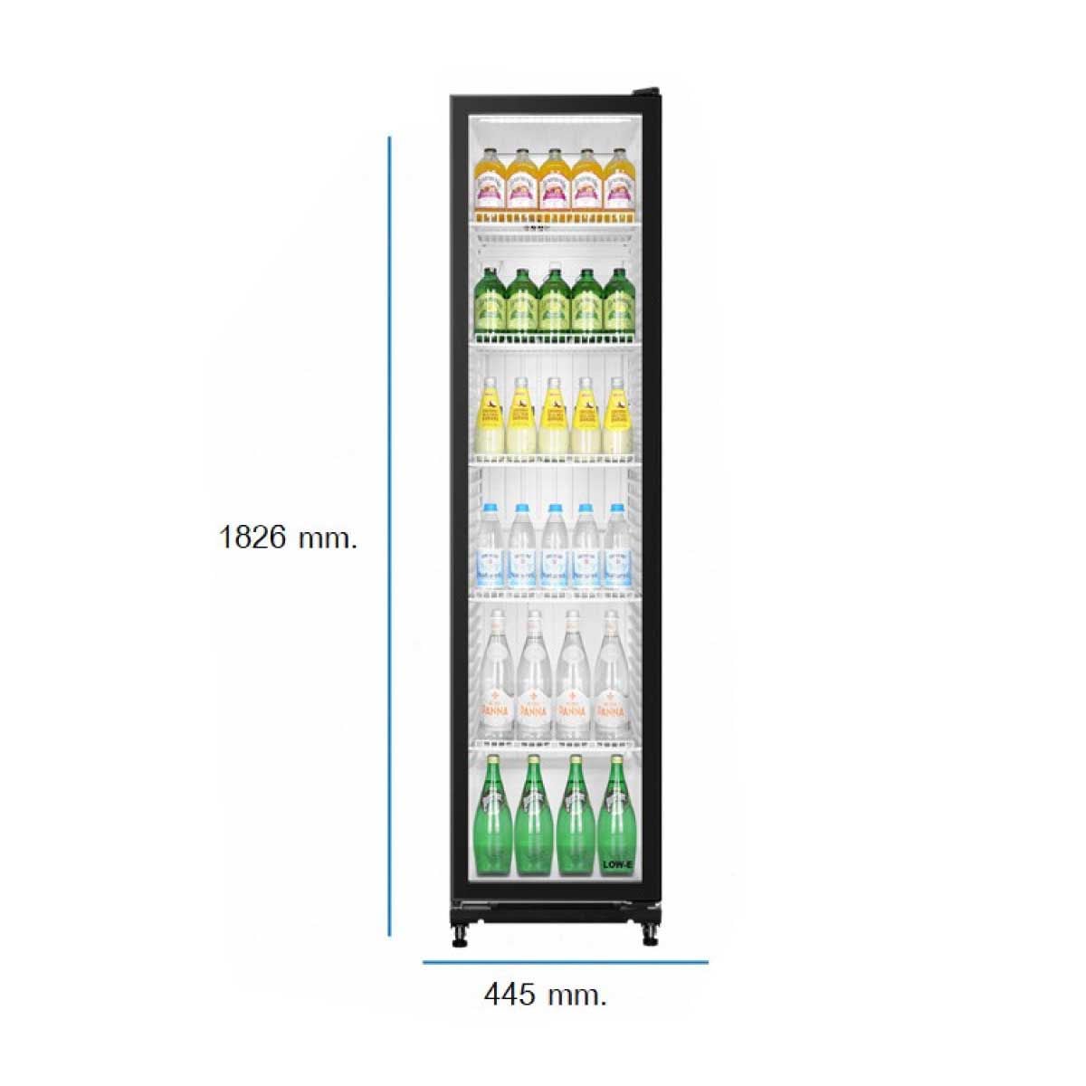 HAIER  ตู้แช่เครื่องดื่ม 1ประตู 10 Q แบบสลิม รุ่น SC287FB