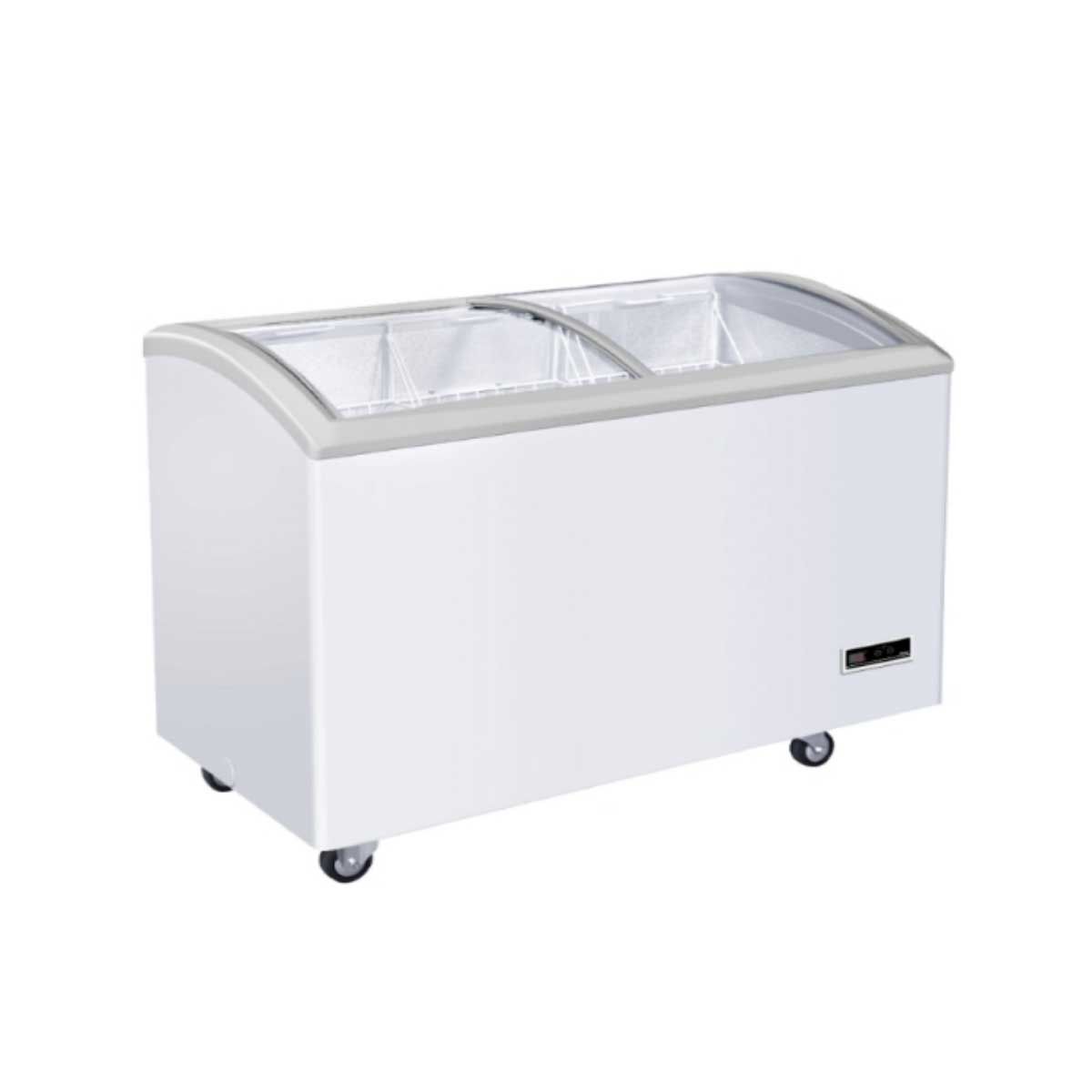 HAIER ตู้แช่แข็งฝากระจกโค้ง รุ่น SD-517DP ขนาด 12.9 คิว