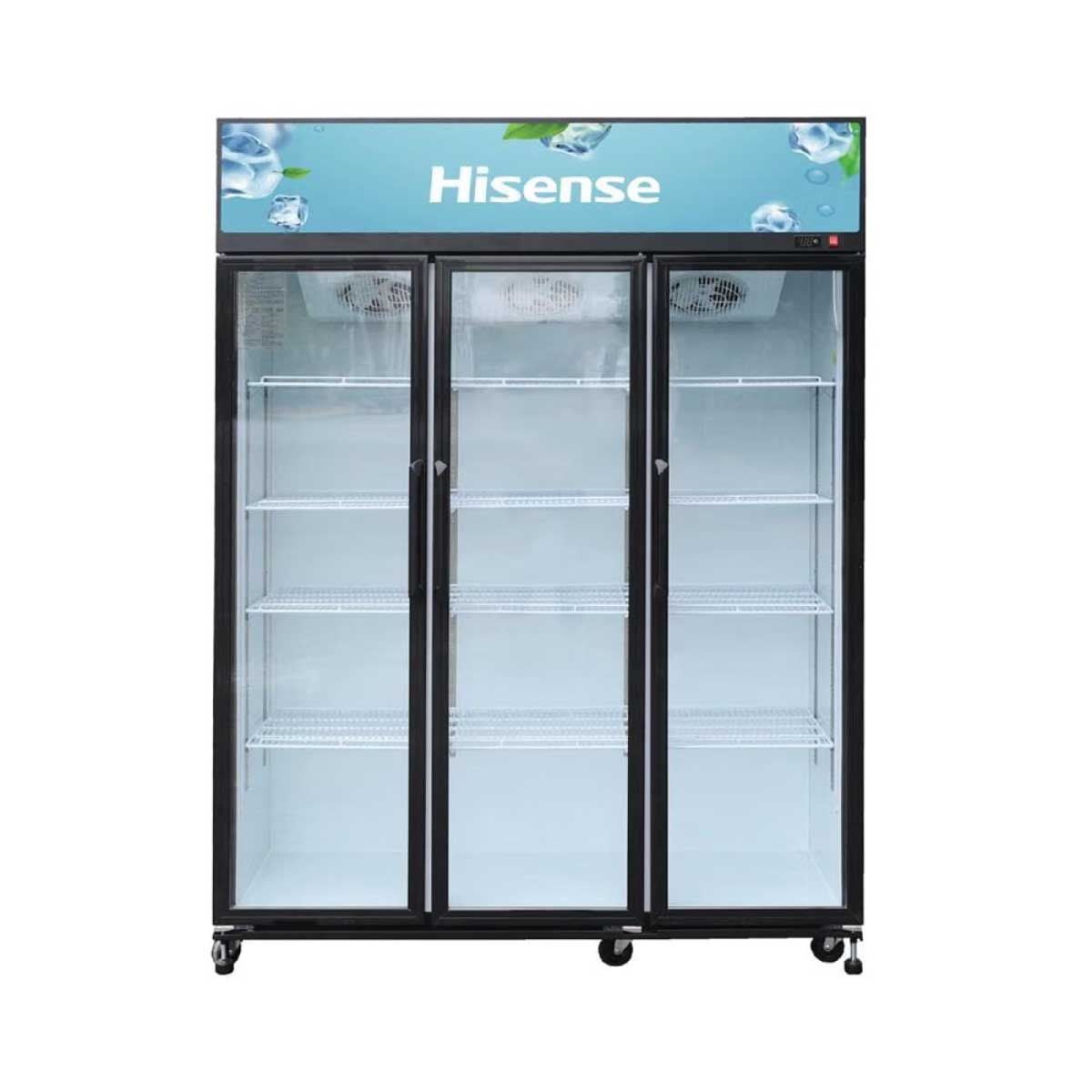 HISENSE ตู้แช่เครื่องดื่ม 3ประตู 40.1Q สีดำ FL-160WC