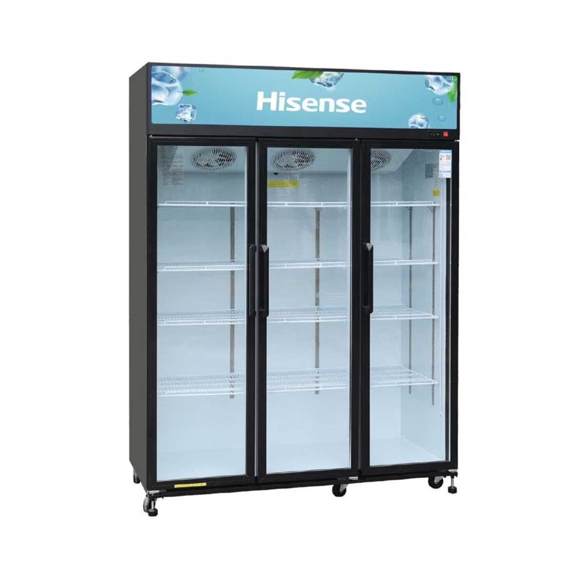 HISENSE ตู้แช่เครื่องดื่ม 3ประตู 40.1Q สีดำ FL-160WC