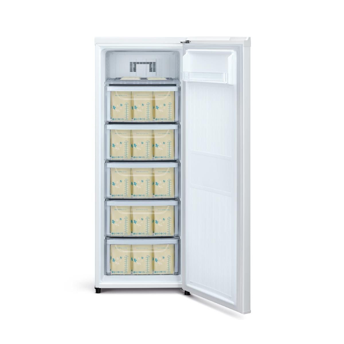 Mitsubishi Electric ตู้แช่แข็ง 1 ประตู 5.1Q สีขาว รุ่น MF-U14S/W