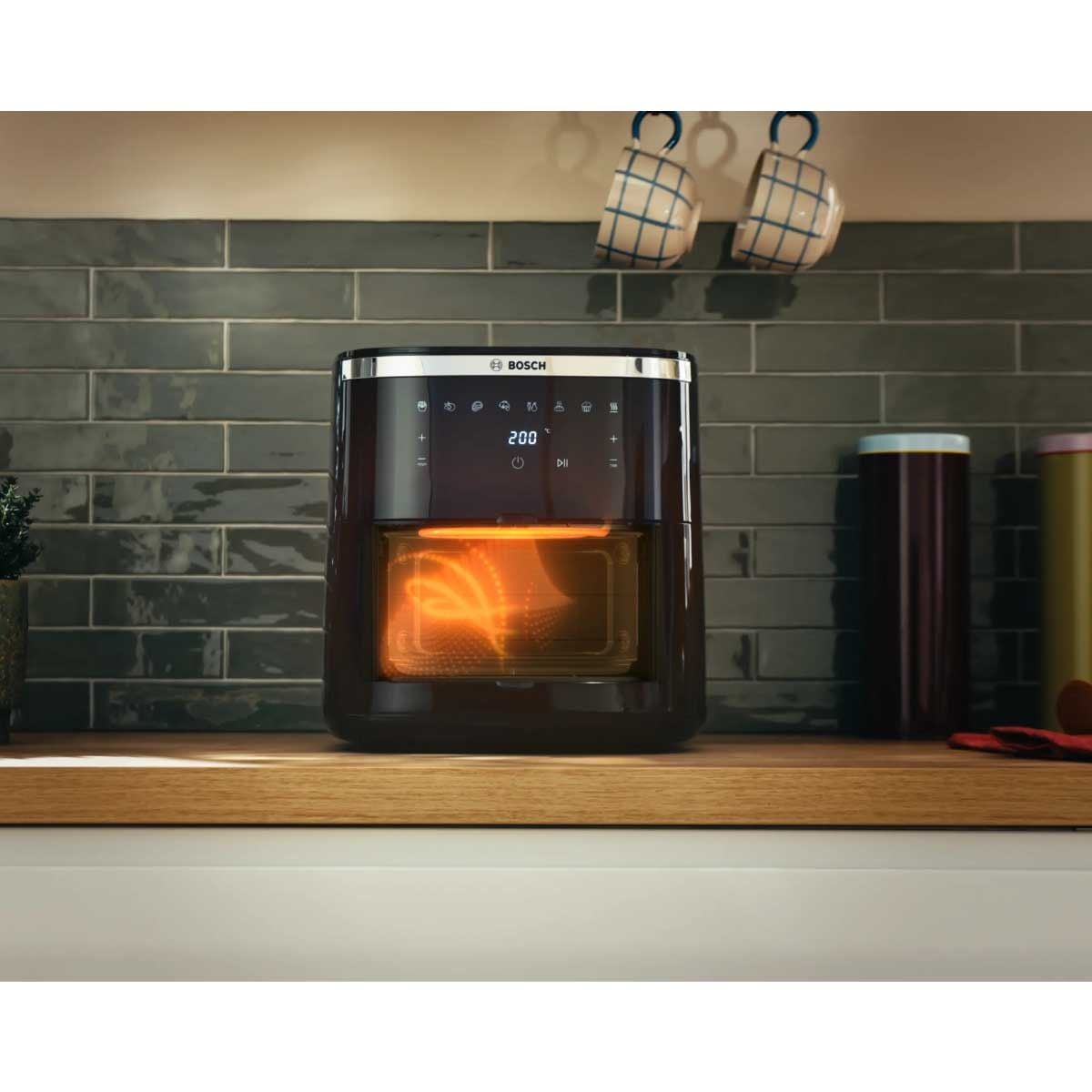 BOSCH หม้อทอดไร้น้ำมัน Series 6 ความจุ 7.2 ลิตร รุ่น MAF671B0