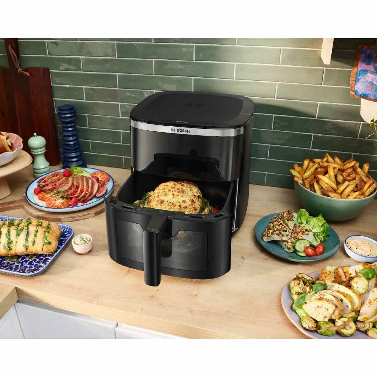 BOSCH หม้อทอดไร้น้ำมัน Series 6 ความจุ 7.2 ลิตร รุ่น MAF671B0