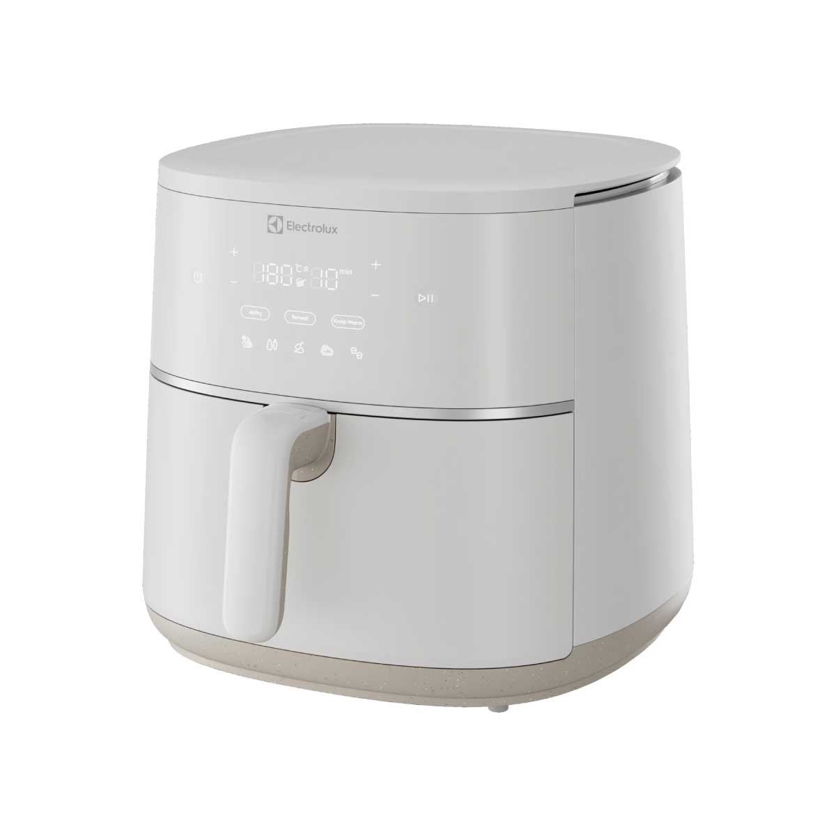 ELECTROLUX หม้อทอดไร้น้ำมัน 5ลิตร สีขาว E6AF1-601W