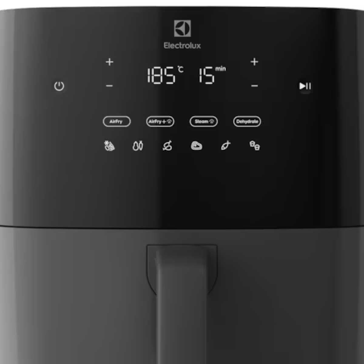 ELECTROLUX  หม้อทอดไร้น้ำมันดิจิตอล ขนาด 6.9L รุ่น E7AF1700P สีดำ