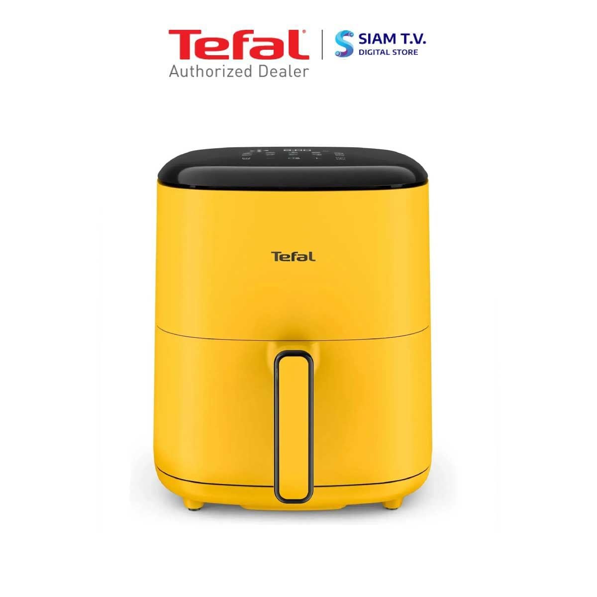 TEFAL หม้อทอดไร้น้ำมันดิจิทัล 5ลิตร สีเหลือง รุ่นEY2452T0