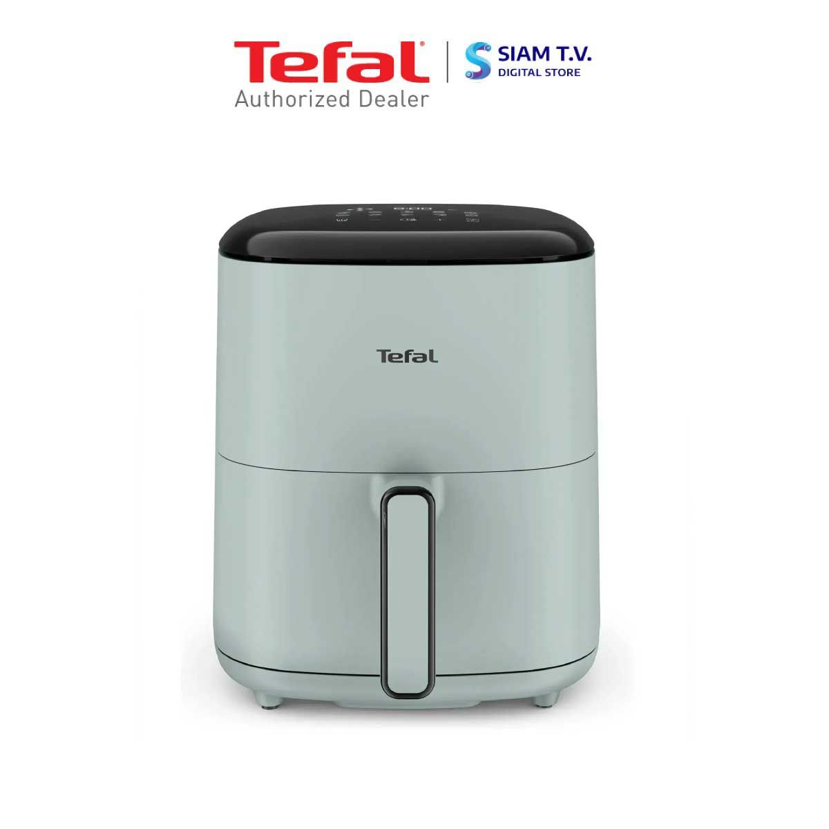 TEFAL หม้อทอดไร้น้ำมันดิจิทัล 5ลิตร สีฟ้า รุ่นEY2454T0