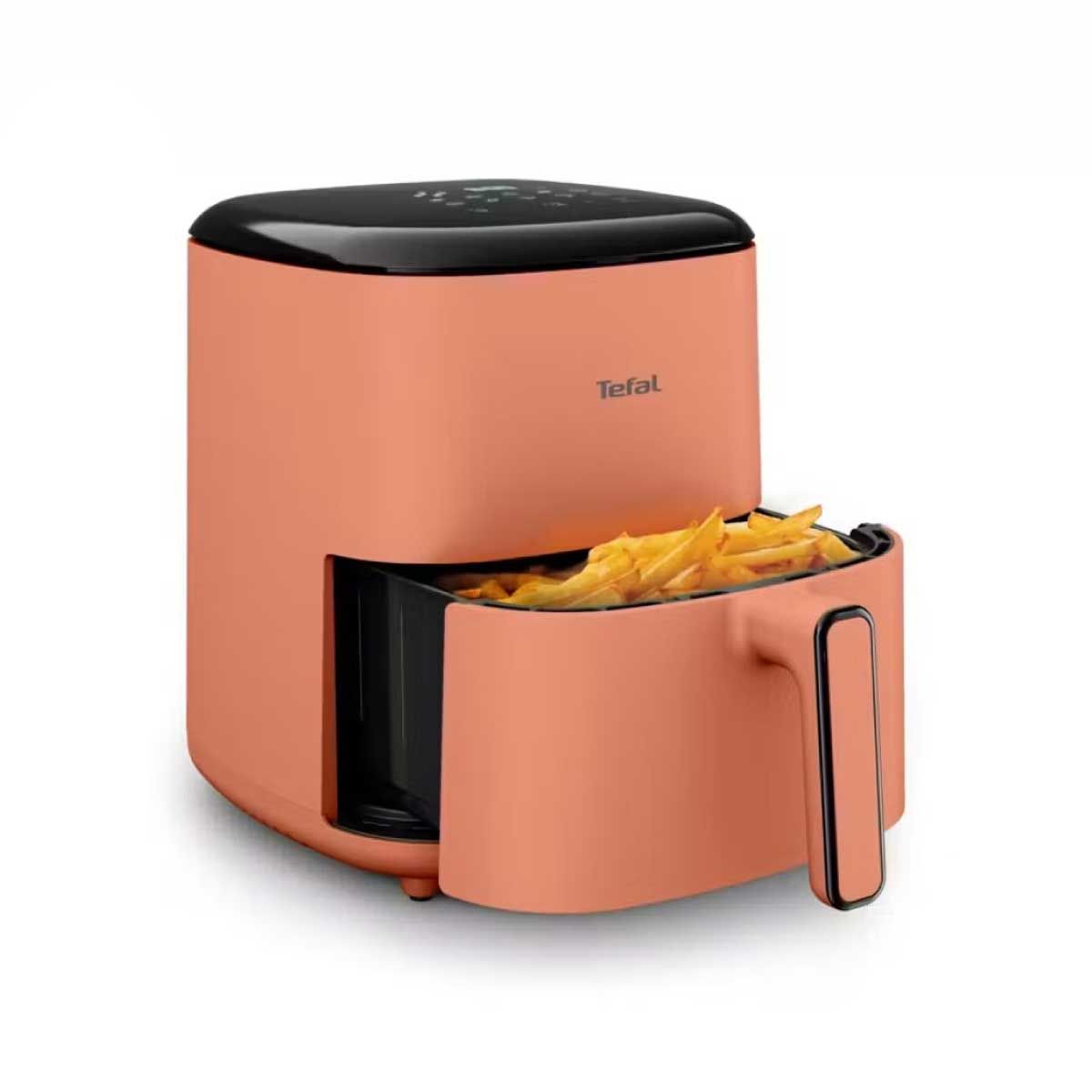 TEFAL หม้อทอดไร้น้ำมันดิจิทัล 5ลิตร สีTERRACTTA รุ่นEY245TT0