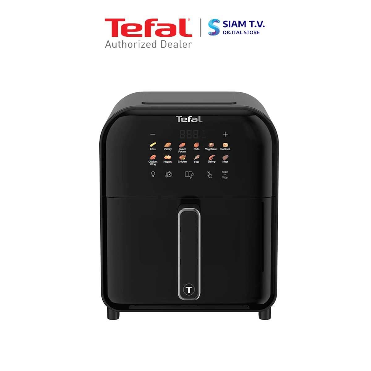 TEFAL หม้อทอดไร้น้ำมัน ระบบดิจิทัล 6L รุ่น EY821868