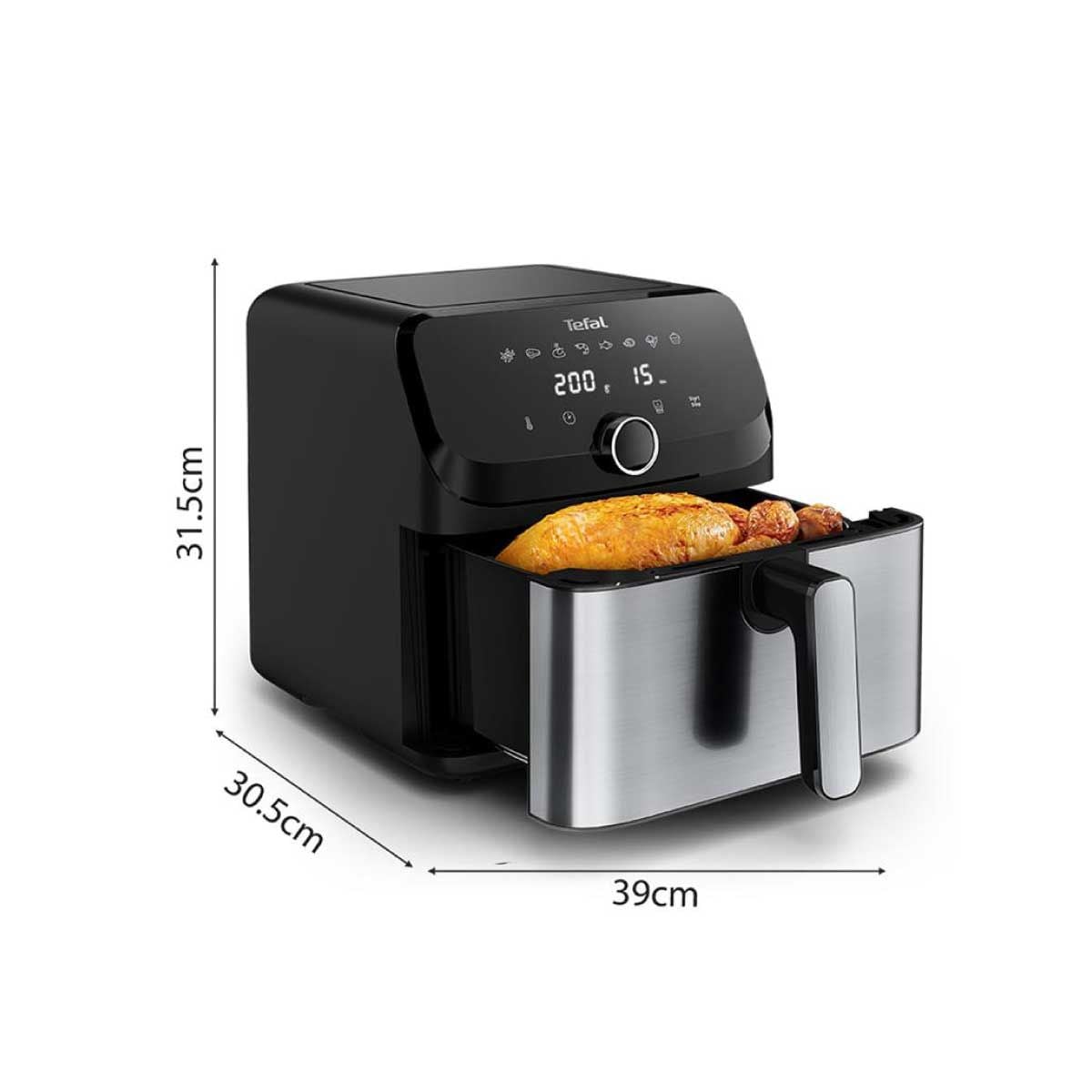 TEFAL หม้อทอดไร้น้ำมัน 7.5 ลิตร รุ่น EY855D68