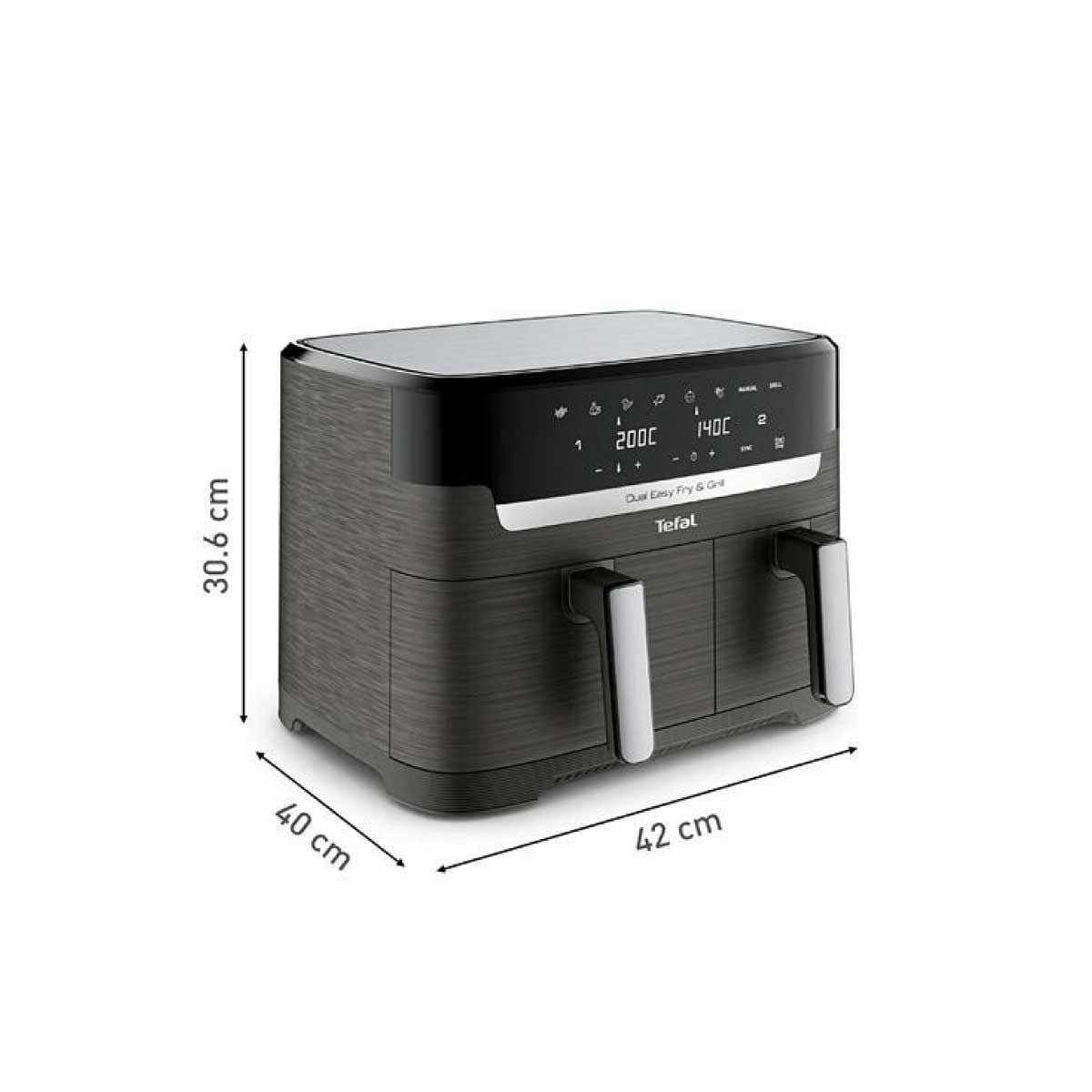TEFAL หม้อทอดไร้น้ำมัน 8.3 ลิตร รุ่น EY905B40