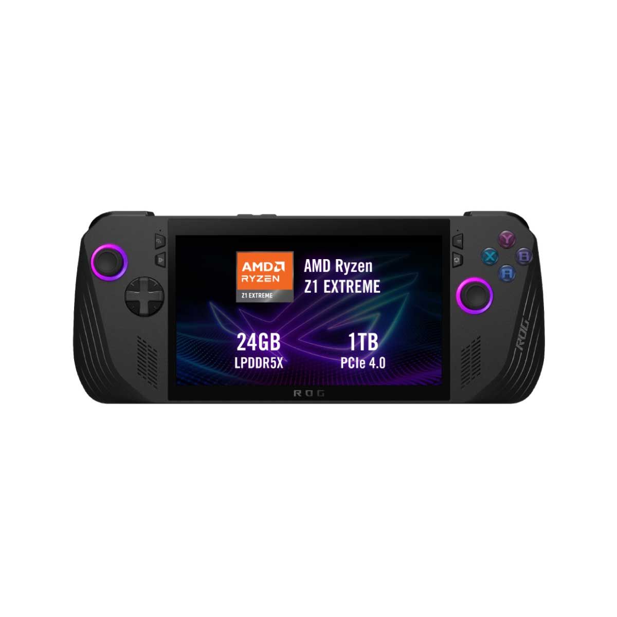 HANDHELD GAMING PC (เครื่องเล่นเกมพกพา) ASUS ROG ALLY X RC72LA-NH011W (BLACK)