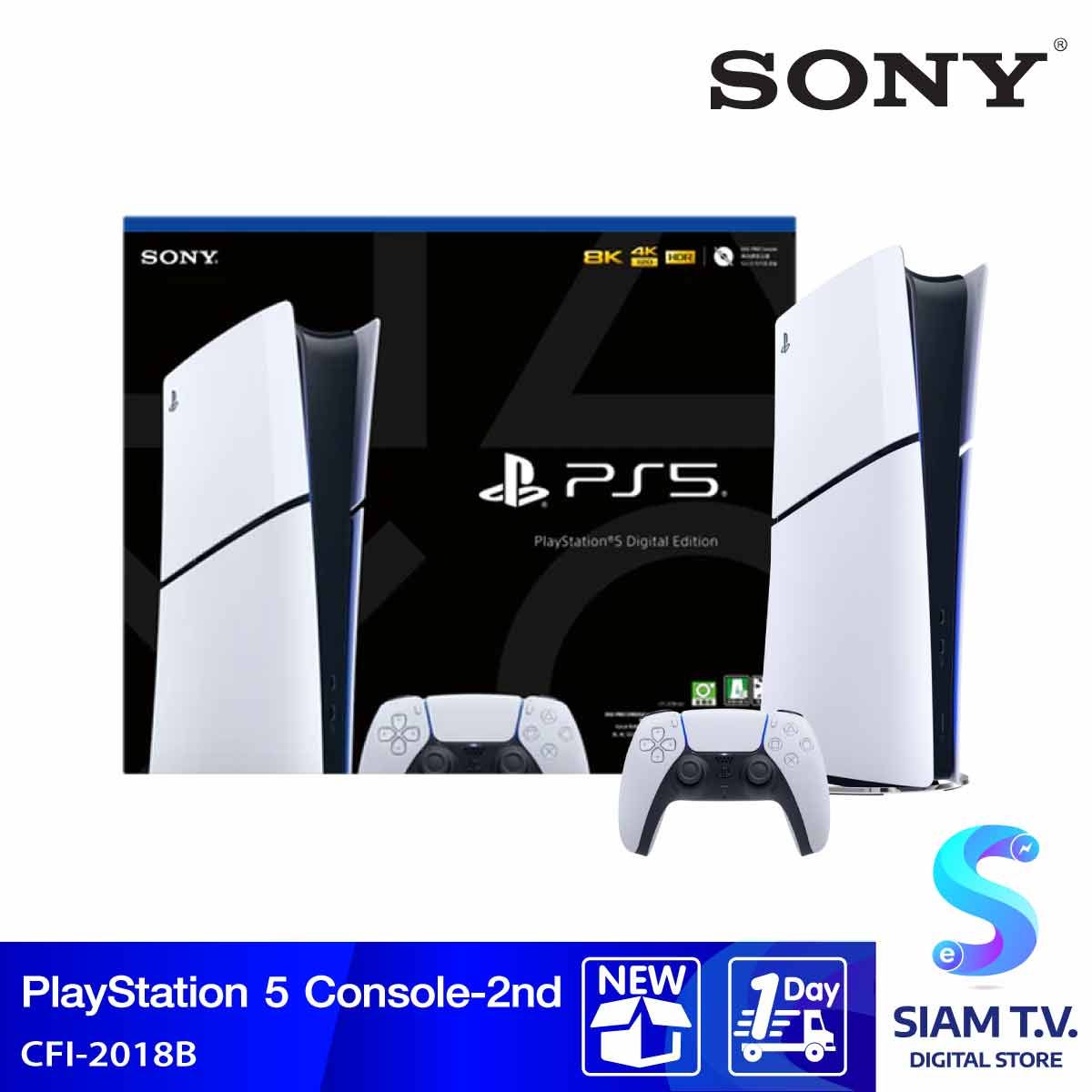 SONY PlayStation 5 Console Digital Edition รุ่น CFI-2018B PlayStation 5 แบบไม่มีช่องอ่านแผ่น