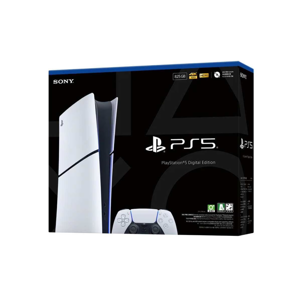SONY  PlayStation 5 Digital Edition 825GB  รุ่น CFI-2118B01 เครื่องเล่นเกมส์ PS5 ผิวสัมผัสแบบด้าน Matt