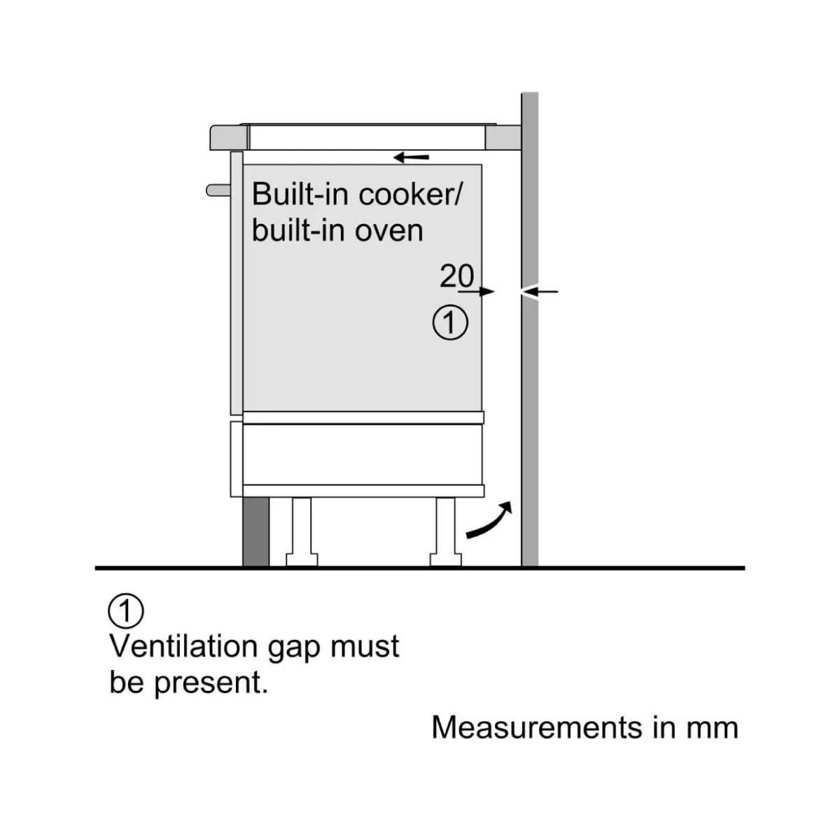 BOSCH เตาฝังอินดักชั่น Series 8 Built-in 80cm 7400W รุ่นPXY801DW4E