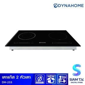 DYNAHOME เตาแม่เหล็กไฟฟ้าแบบฝัง 2 หัวเตา รุ่น DH-233
