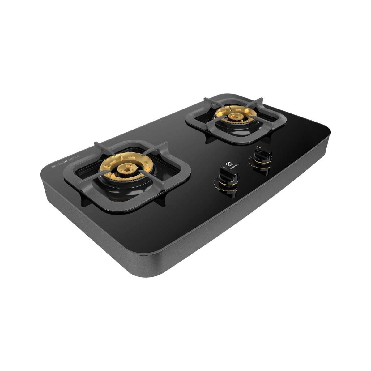 ELECTROLUX เตาแก๊สชนิดตั้งโต๊ะ 2 หัวเตา รุ่น ETG7286GKR