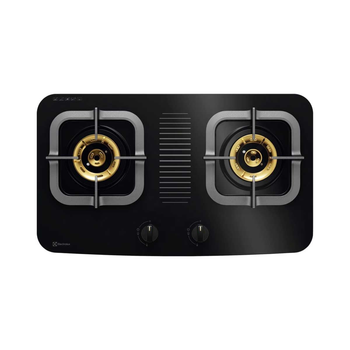 ELECTROLUX เตาแก๊สตั้งโต๊ะ2หัวเตา กระจกดำ รุ่นETG7287GKR