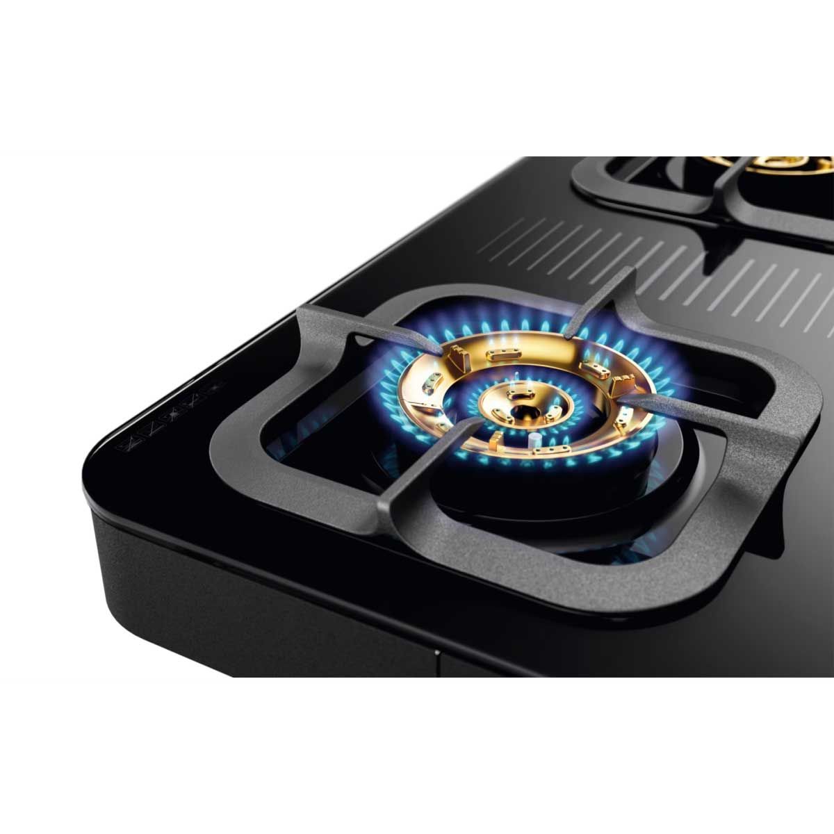 ELECTROLUX เตาแก๊สตั้งโต๊ะ2หัวเตา กระจกดำ รุ่นETG7287GKR