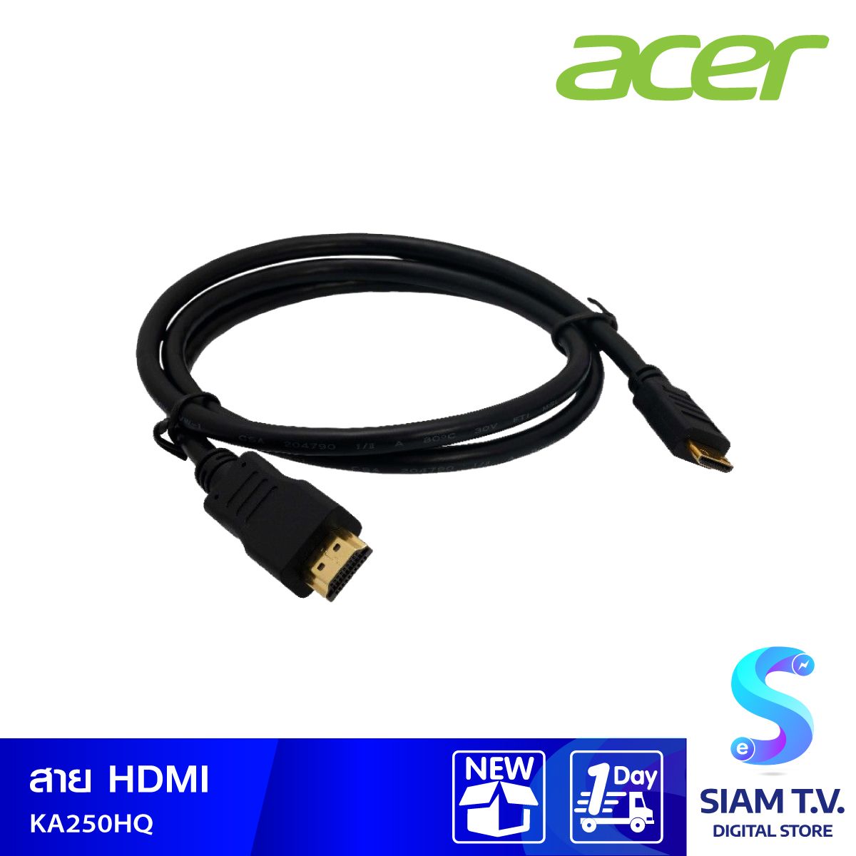 ACER HDMI CABLE ACER KA250HQ