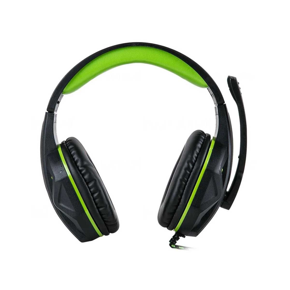 ANITECH หูฟัง GAMING HEADPHONE WITH MIC AK75 – BLACK/GREEN