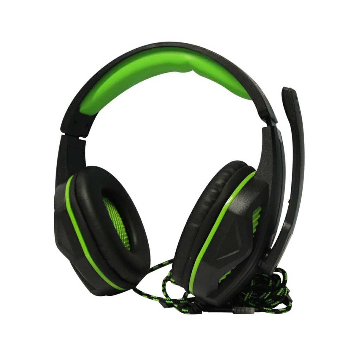 ANITECH หูฟัง GAMING HEADPHONE WITH MIC AK75 – BLACK/GREEN