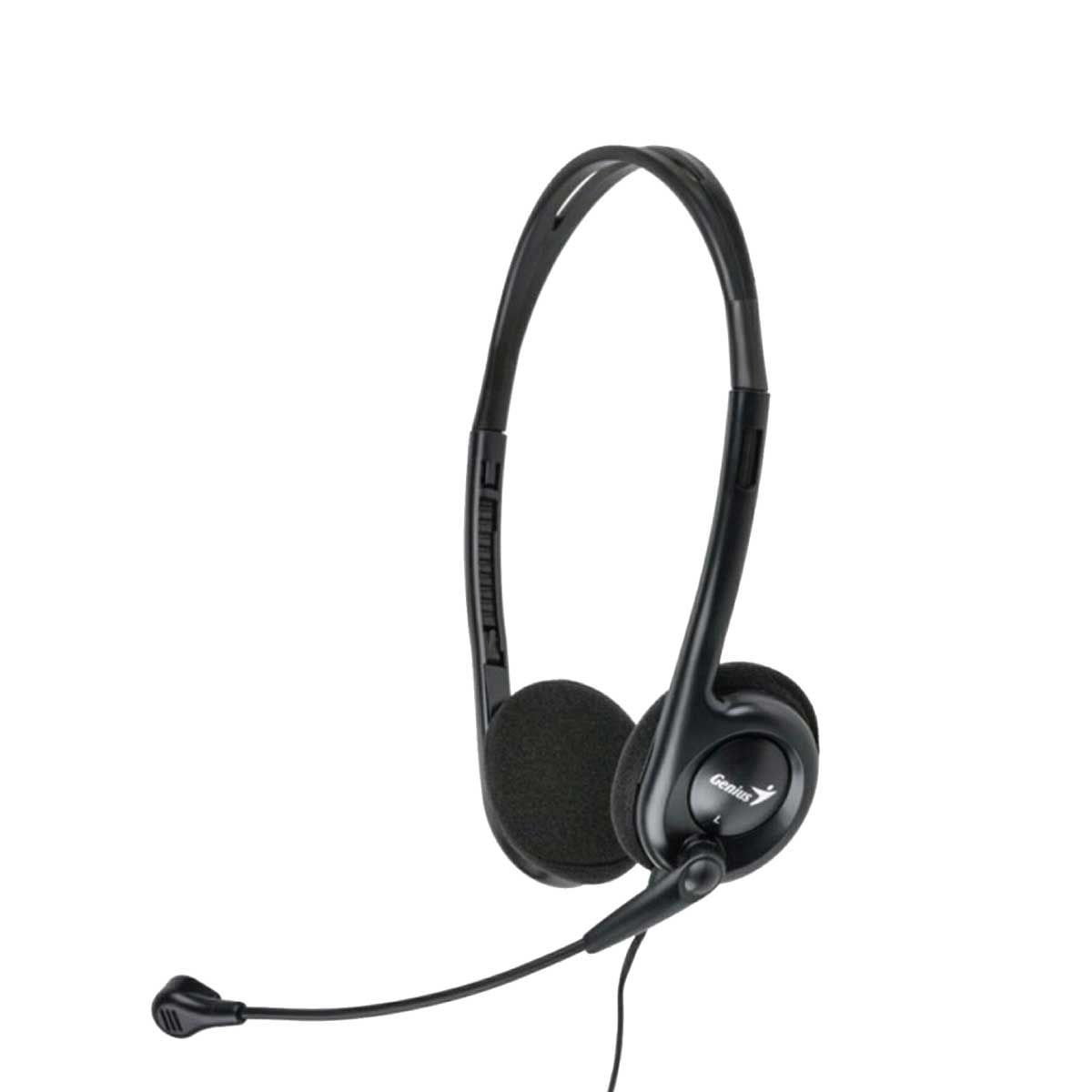 GENIUS HEADSET (หูฟัง) LIGHTWEIGHT PC HEADSET HS-200C (BLACK)