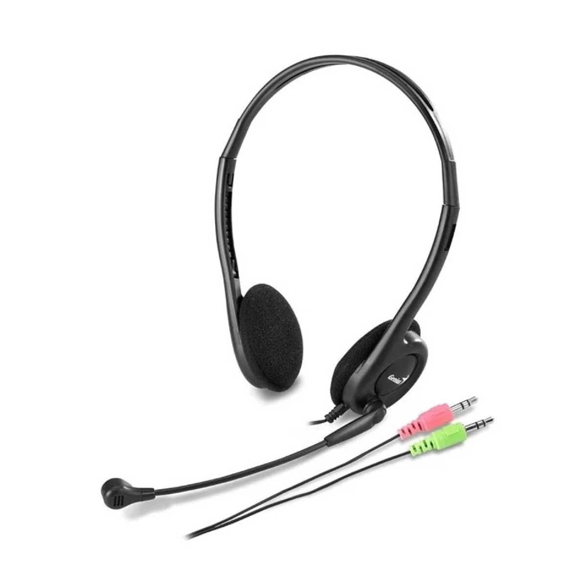 GENIUS HEADSET (หูฟัง) LIGHTWEIGHT PC HEADSET HS-200C (BLACK)