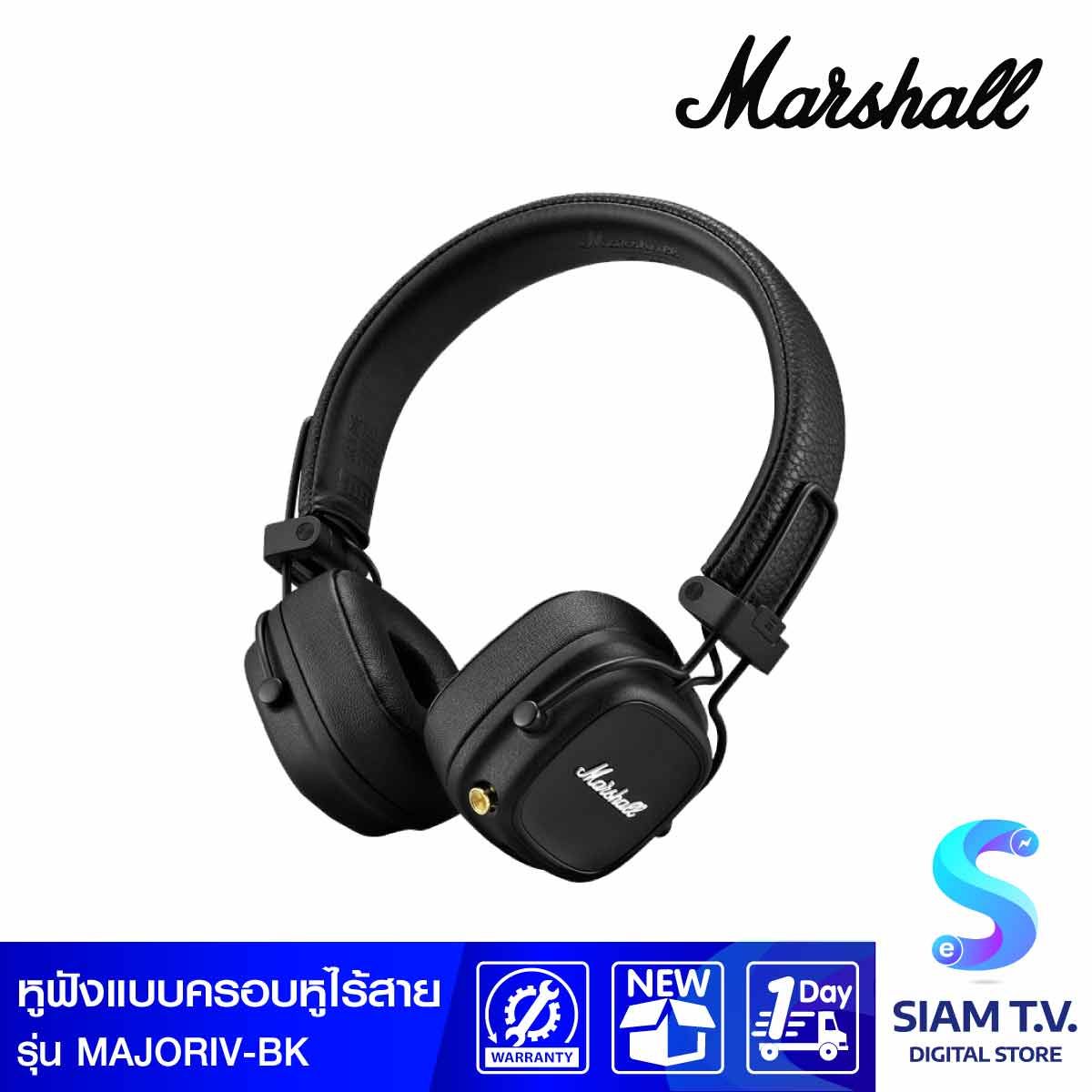 MARSHALL หูฟัง Wireless  รุ่น  MAJOR IV/BLACK หูฟังไร้สาย