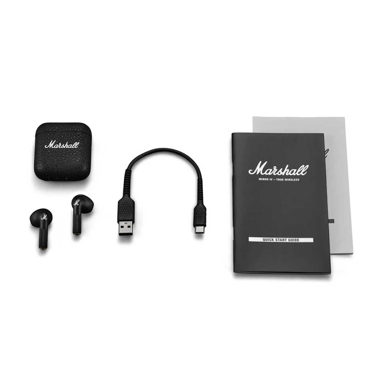 MARSHALL หูฟังไร้สาย BLUETOOTH รุ่น MINORIVBK BLACK