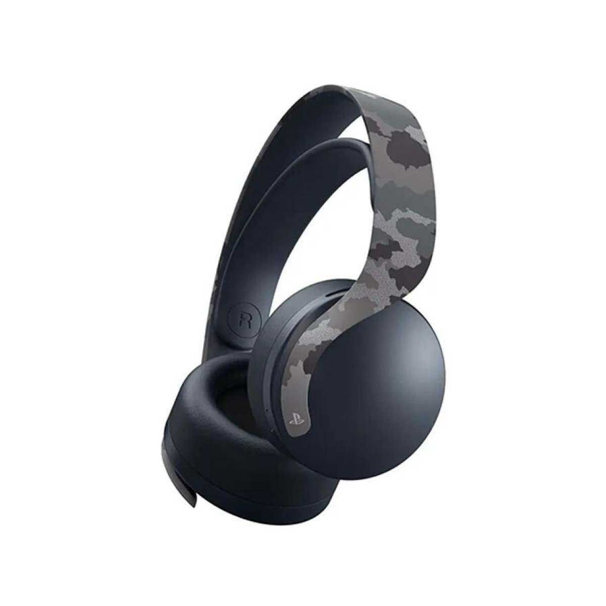 SONY PULSE 3D Wireless Headphon PS5 รุ่น CFI-ZWH1G06 หูฟังไร้สายสี Grey Camouflage