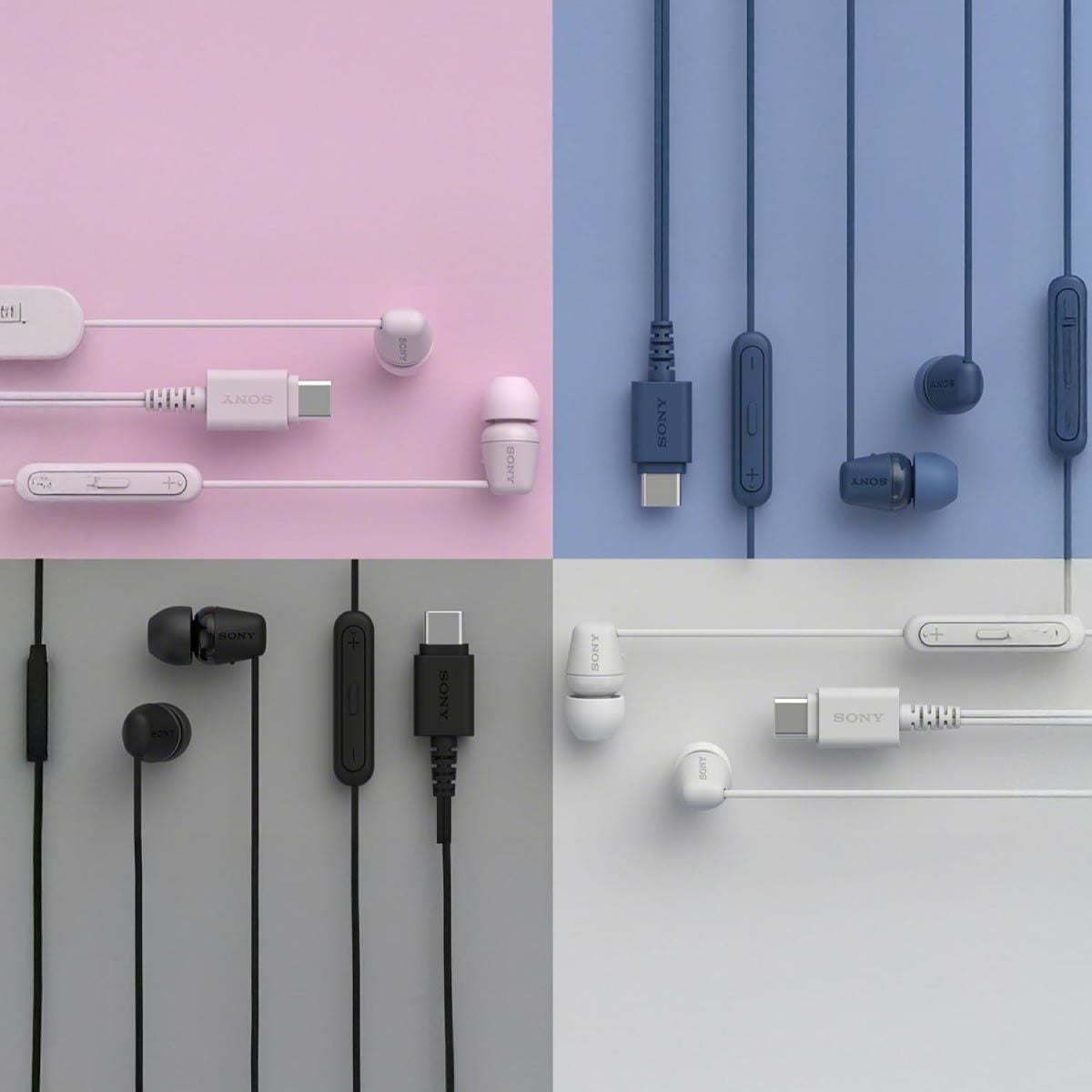 SONY หูฟังอินเอียร์แบบมีสายพร้อมไมค์ในตัว USB-C รุ่น IER-EX15C