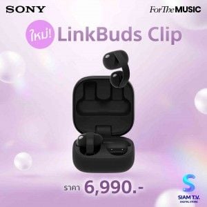 SONY หูฟังไร้สาย Link Buds Clip รุ่น WF-LC900 Open-Ear True Wireless