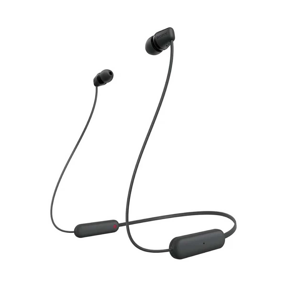 SONY  Wireless Headphone  in-ear รุ่น WI-C100 หูฟังแบบคล้องคอไร้สาย