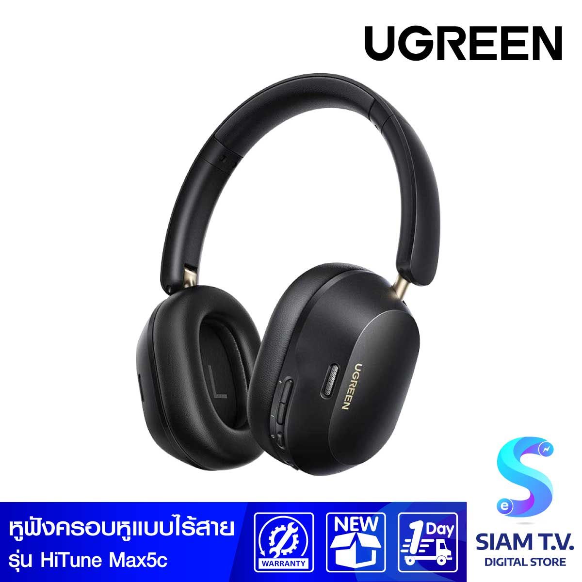 UGREEN  หูฟังไร้สายรุ่น HiTune Max5c Hybrid Active/Black