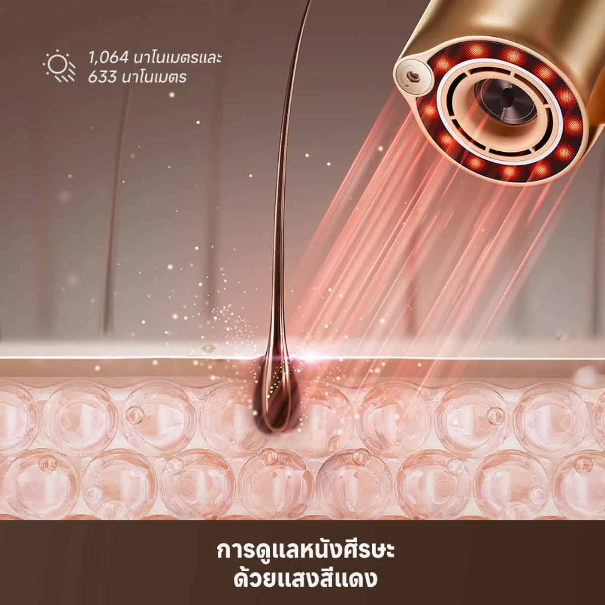 DREAME ไดร์เป่าผมDreame พ่นละอองเอสเซนส์ 1600W รุ่นMirac le pro