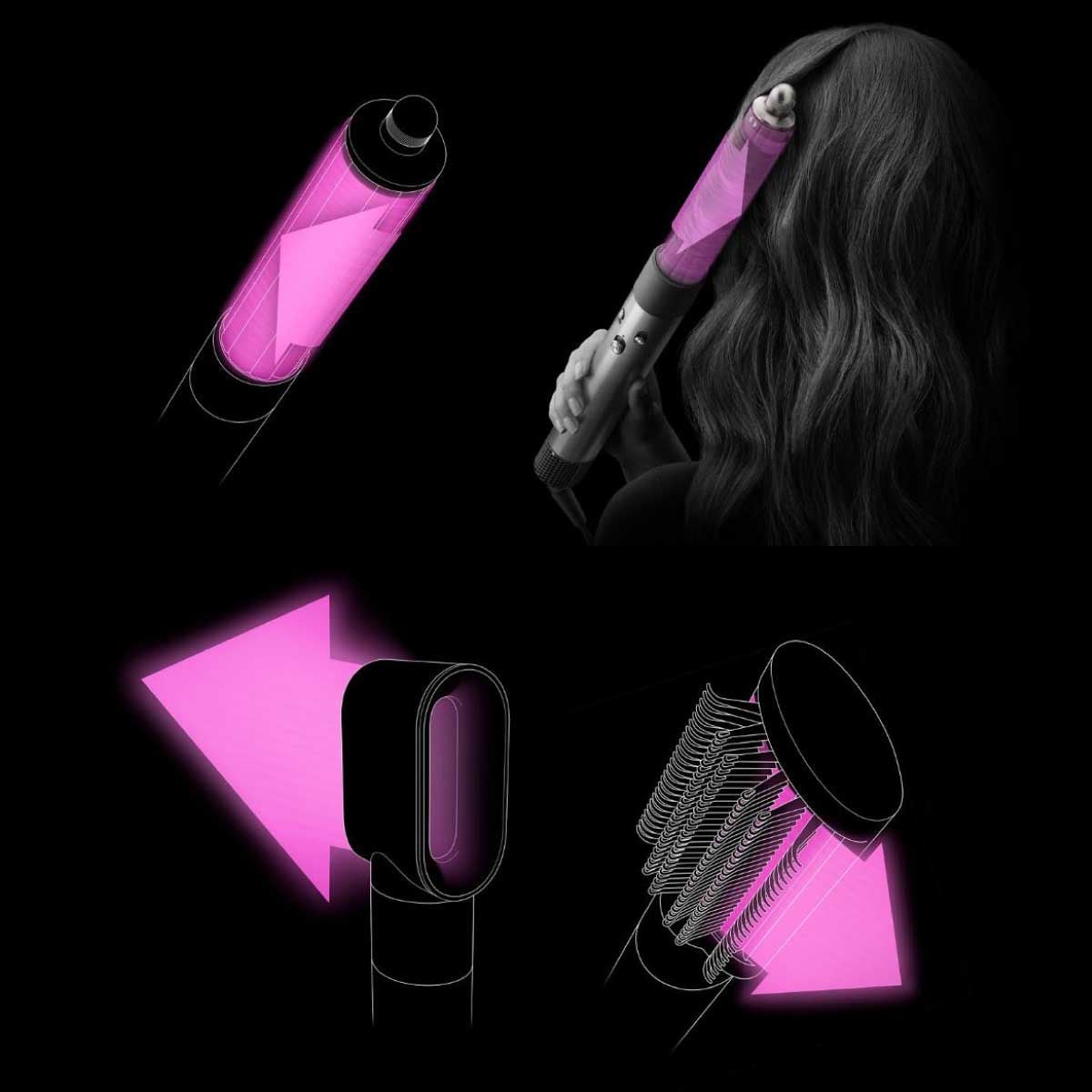 dyson เครื่องเป่าผมและจัดแต่งทรงDyson Airwrap Origin รุ่นHS02