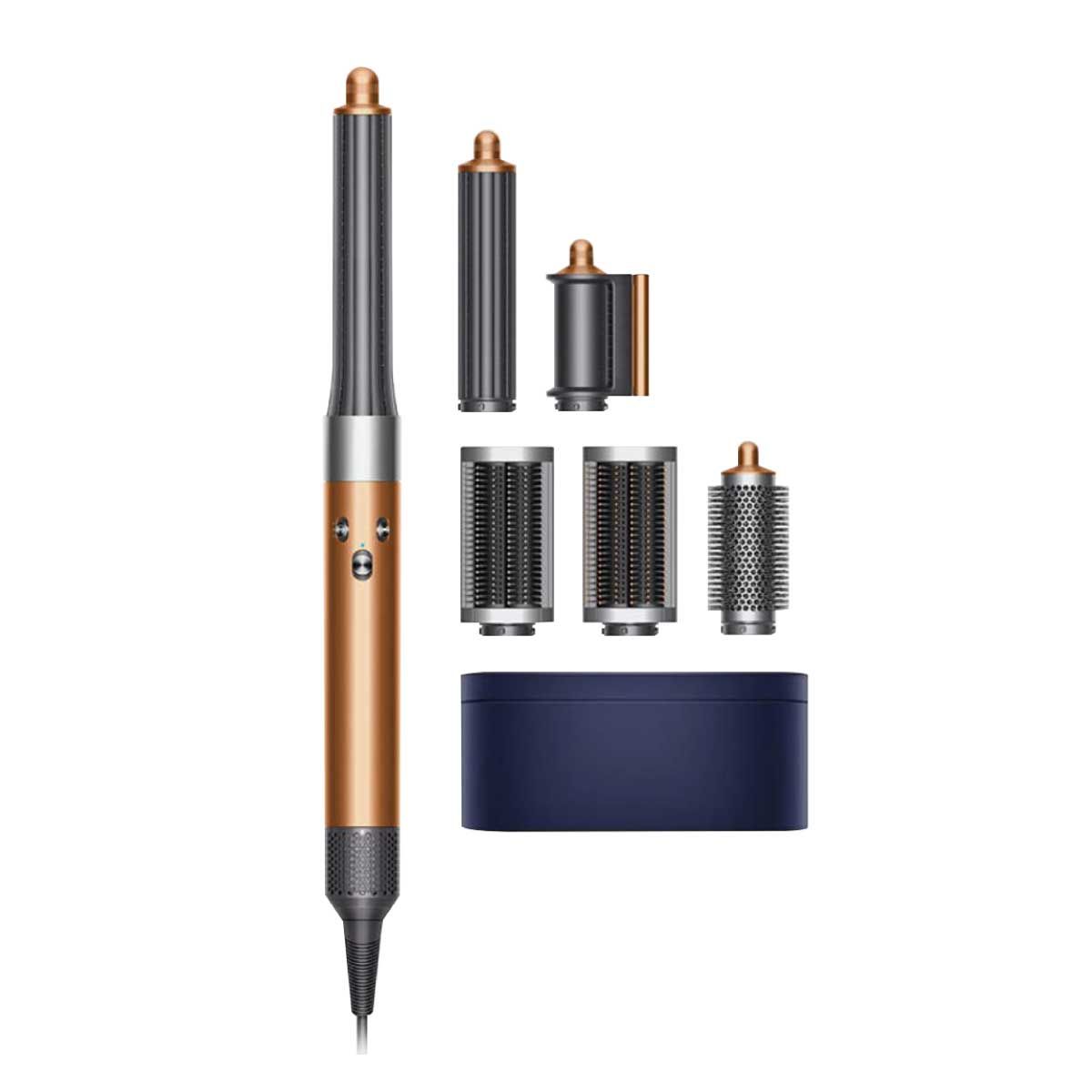 Dyson  เครื่องเป่าผมพร้อมจัดแต่งทรงผมstylerและdryer  สีริชคอปเปอร์/ไบรท์นิกเกิล รุ่นHS05