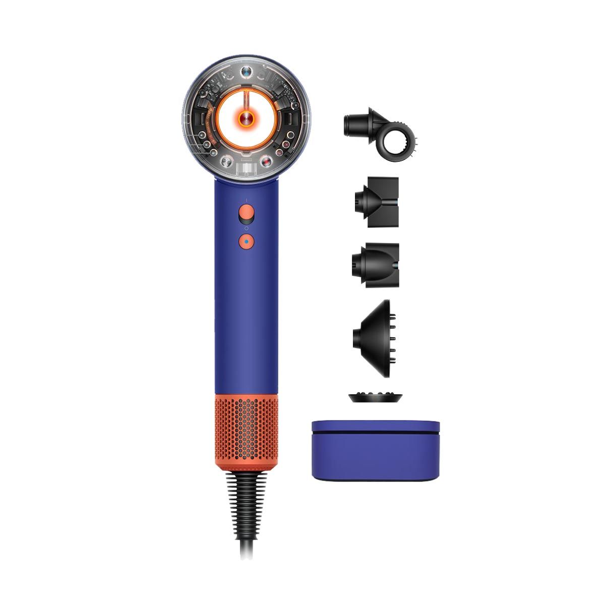Dysonเครื่องเป่าผม Dyson Supersonic Nura  สีวิงก้าบูล/ส้มโทพาซ รุ่น HD16