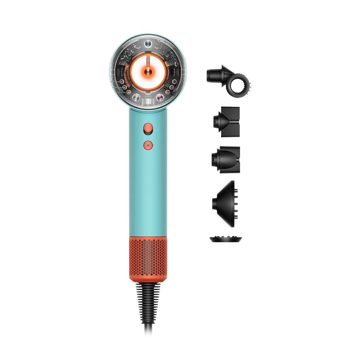 DYSON เครื่องเป่าผม Dyson Supersonic Nura สีเซรามิกพาติน่า/ส้มโทพาซ รุ่นHD16