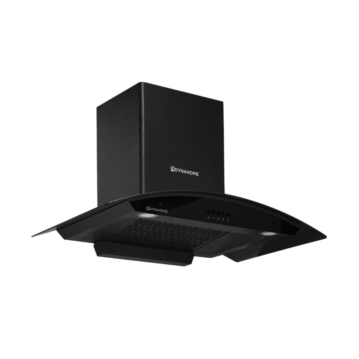 DYNAHOME เครื่องดูดควัน กำลังดูด800ลบ./ซม. สีดำ รุ่นDH-800-BK