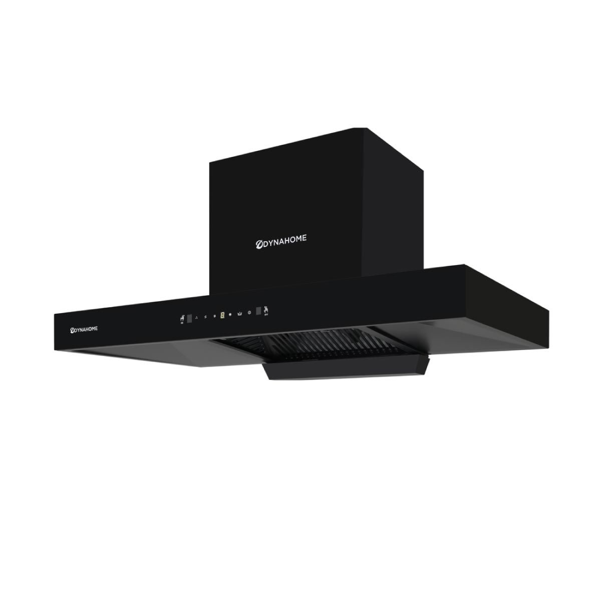DYNAHOME เครื่องดูดควันทรง กำลังดูด900ลบ./ซม. สีดำ รุ่นDH-900-BK
