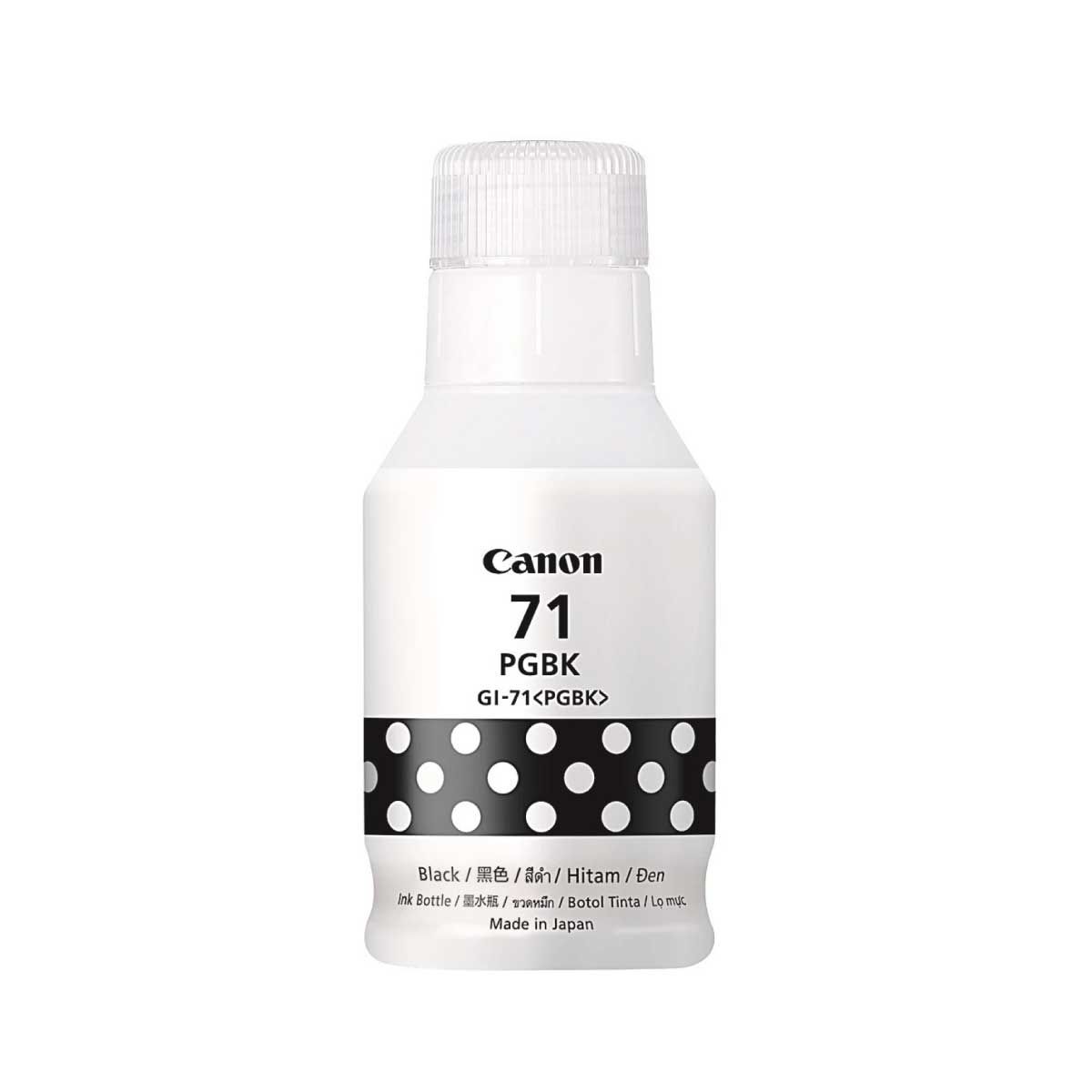CANON GI-71BK น้ำหมึกพิมพ์แบบขวด สีดำ