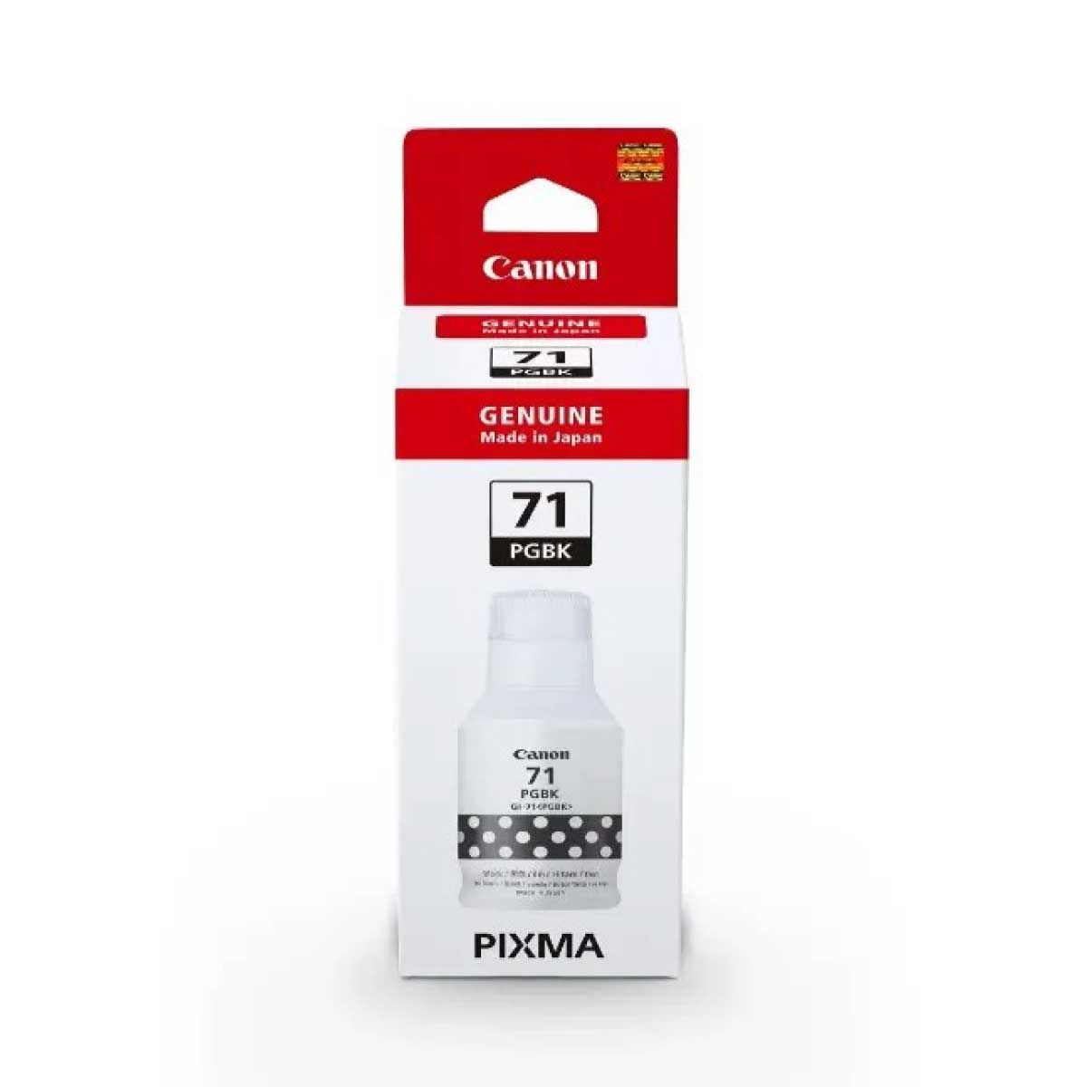 CANON GI-71BK น้ำหมึกพิมพ์แบบขวด สีดำ